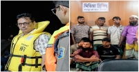 নৌ পুলিশের অভিযানে ২১ জেলে গ্রেফতার, ৬ নৌকা ও ১০ মণ ইলিশ জব্দ