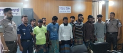 পদ্মা-মেঘনায় মা ইলিশ রক্ষা অভিযান : ১০ম দিনে আটক ১৯ জেলে ও ৭ মামলা