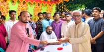 ​সাচার বিভিন্ন পূজামণ্ডপে  শাহীন মোল্লার শুভেচ্ছা ও আর্থিক সহায়তা প্রদান