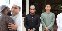 চাঁদপুর পুলিশ লাইন্সে পবিত্র ঈদুল আজহার  জামাত