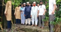 আনন্দবাজারে নদী ভাঙ্গন পরিদর্শনে জামাতের চাঁদপুর সদর এমপি প্রার্থী অ্যাড. শাহজাহান
