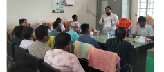 নন্দনপুর উবির ম্যানেজিং কমিটির সাথে শিক্ষকদের মতবিনিময় ও পরিচিতি সভা