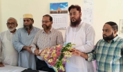 কামরাঙ্গা উচ্চ বিদ্যালয় ও কলেজের নবাগত সভাপতি মাও. নূরুল ইসলামকে সংবর্ধনা
