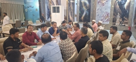 রিয়াদে চাঁদপুর ফেমাস স্পেশালাইজড হসপিটালের পরিচালকের সাথে মতবিনিময়